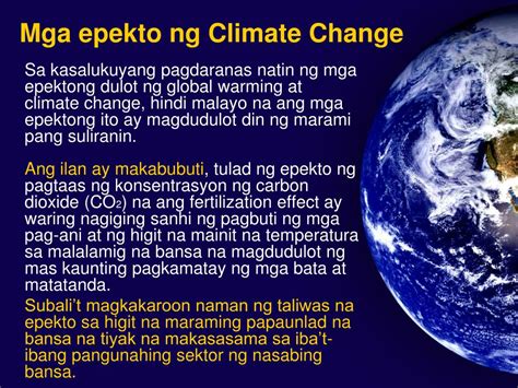 mga paraan para mabawasan ang epekto ng climate change